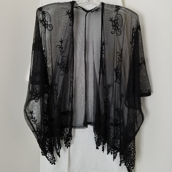 Honey Pot Jackets & Blazers - Bohemian mesh duster Honey Pot Jackets & Blazers - Bohemian mesh duster